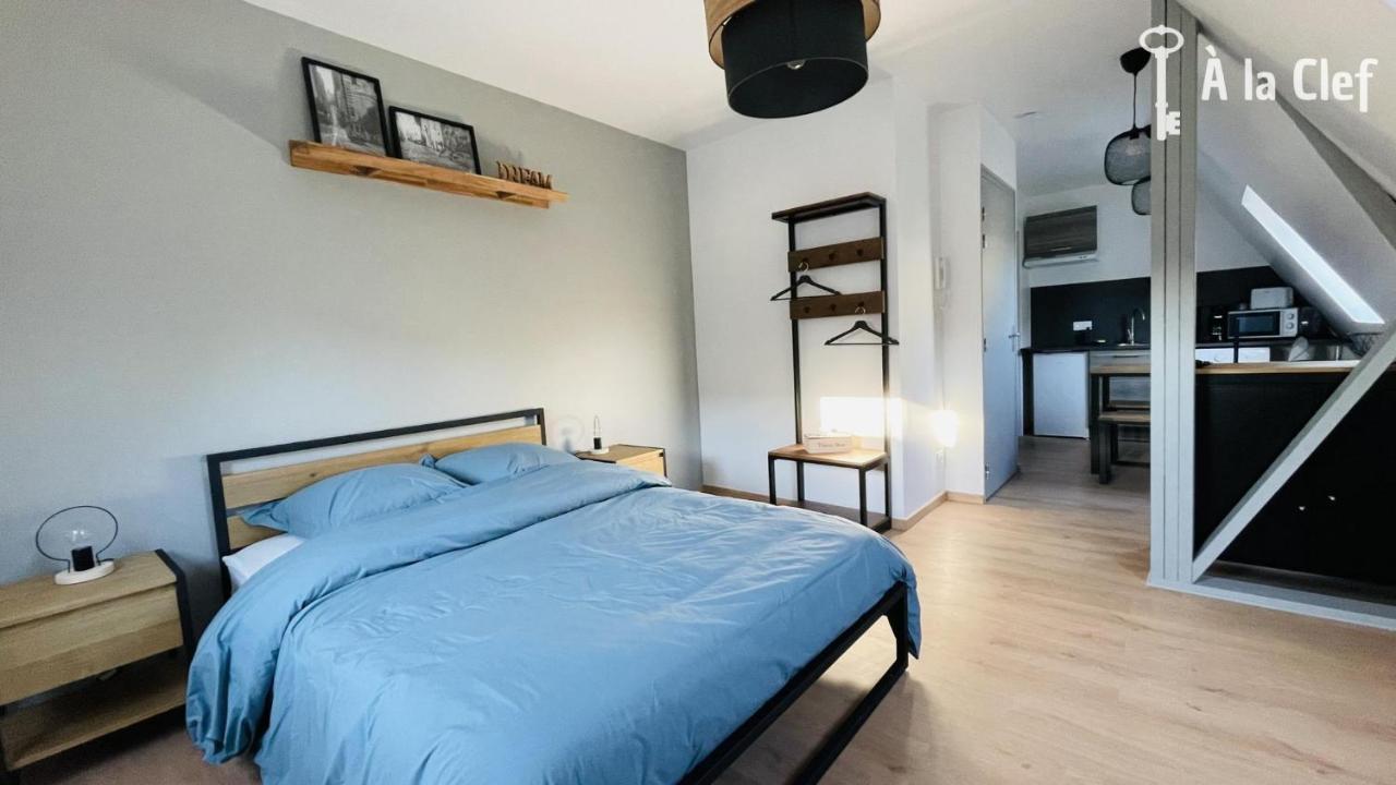 A La Clef - Charmant Studio Proche Gare Et Centre - Ideal Pro & Couple - Wifi Ле-Ман Экстерьер фото