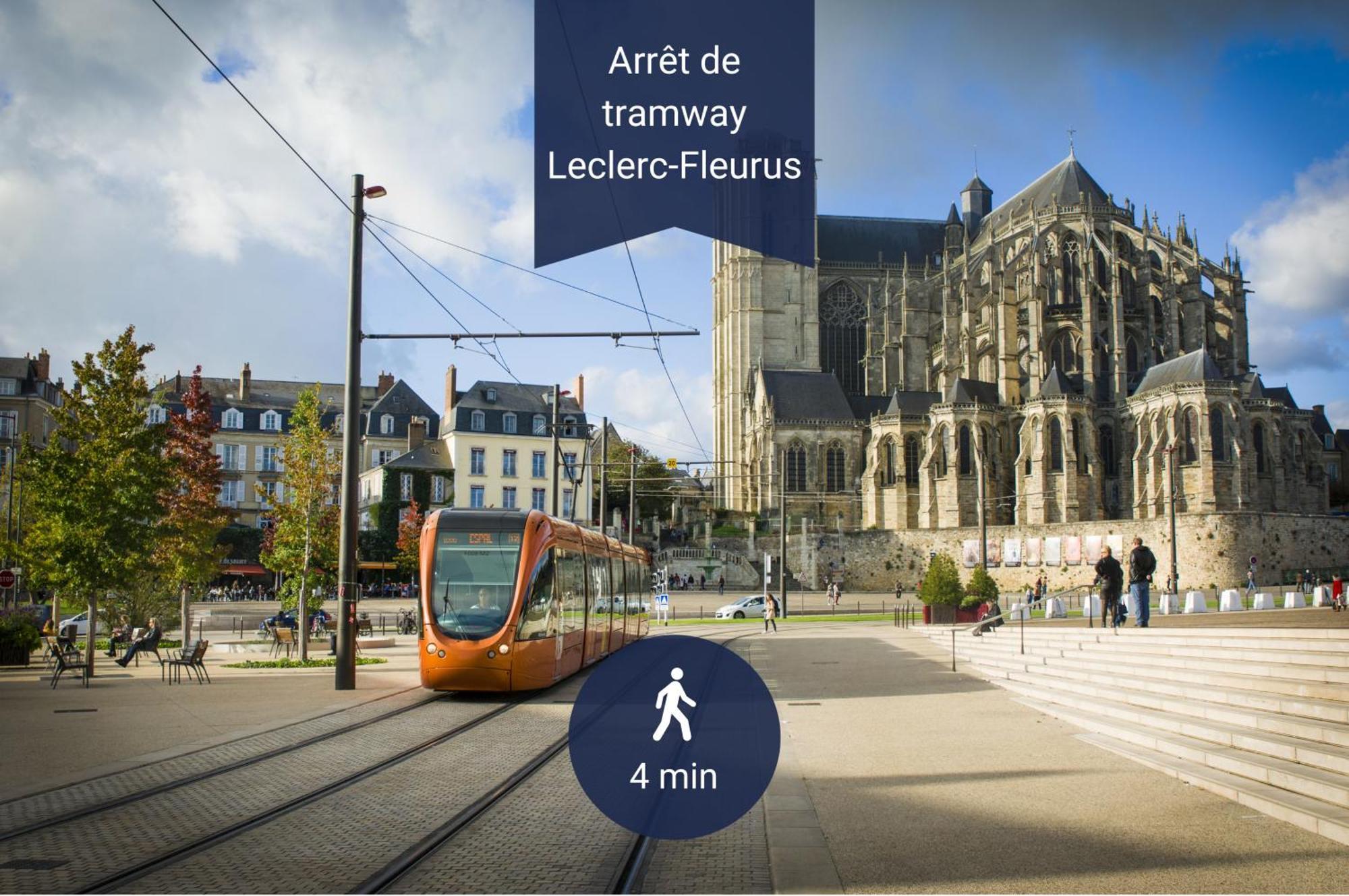 A La Clef - Charmant Studio Proche Gare Et Centre - Ideal Pro & Couple - Wifi Ле-Ман Экстерьер фото