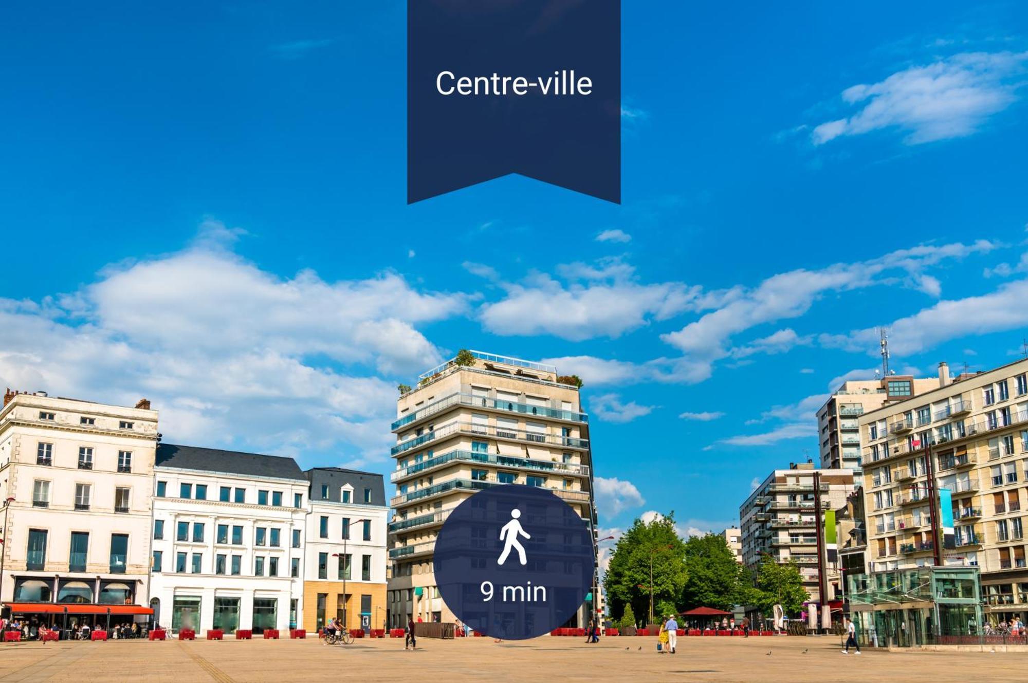 A La Clef - Charmant Studio Proche Gare Et Centre - Ideal Pro & Couple - Wifi Ле-Ман Экстерьер фото
